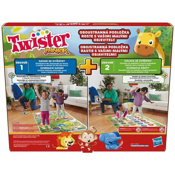 Hasbro gaming TWISTER Junior společenská hra CZ/SK verze