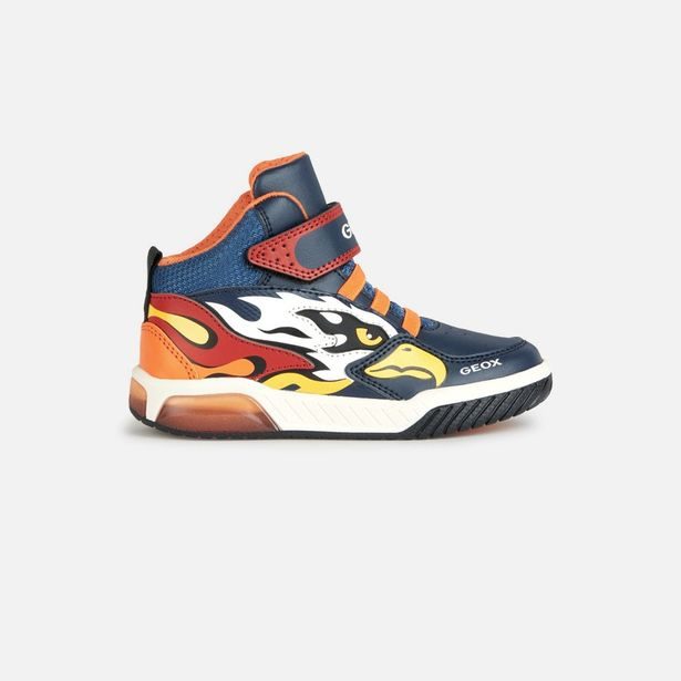 Tmavě modré chlapecké tenisky Geox Inek