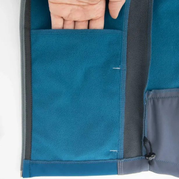 ESITO Dětská softshellová bunda DUO Forest - hnědá