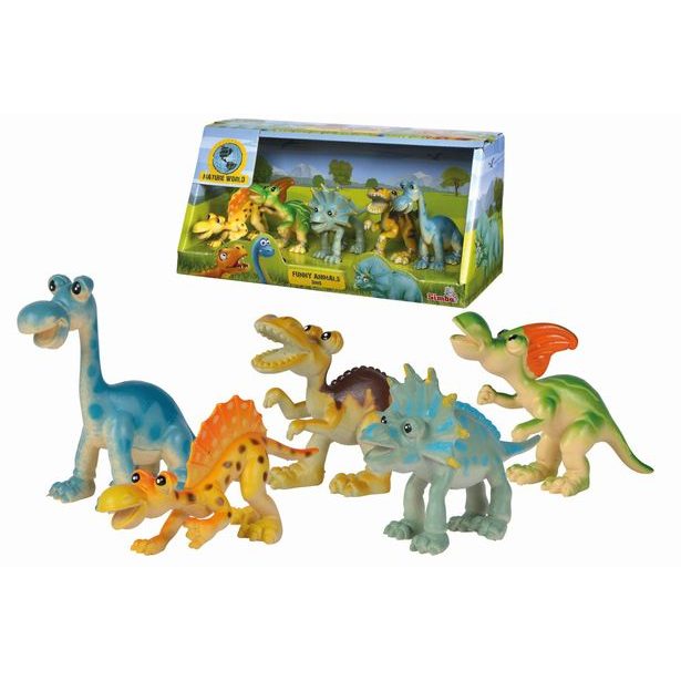 Veselá zvířátka dinosauři