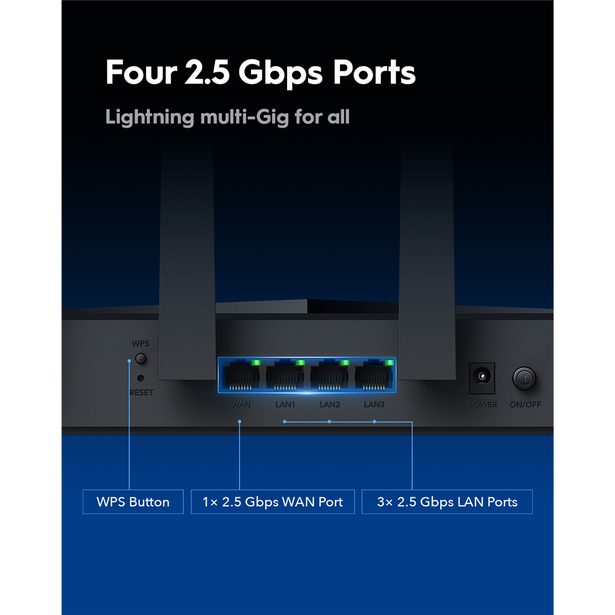 Cudy BE11000 Wi-Fi 7 Tri-Band Mesh 2.5G router (WR11000)