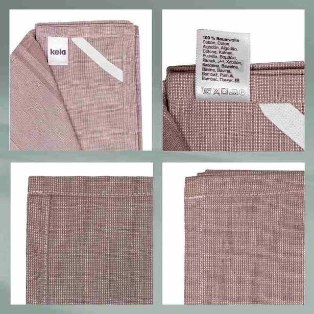KELA Utěrka Tia 100% bavlna nugát 70,0x50,0cm KL-12741