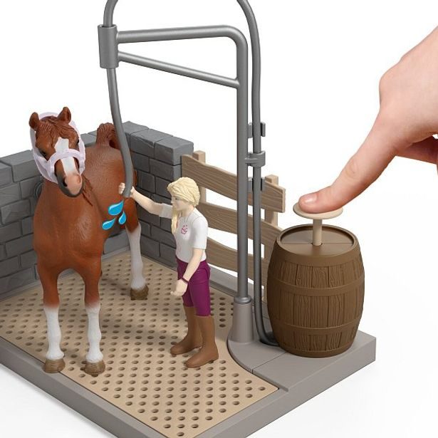 SCHLEICH Sofiin mycí box pro koně