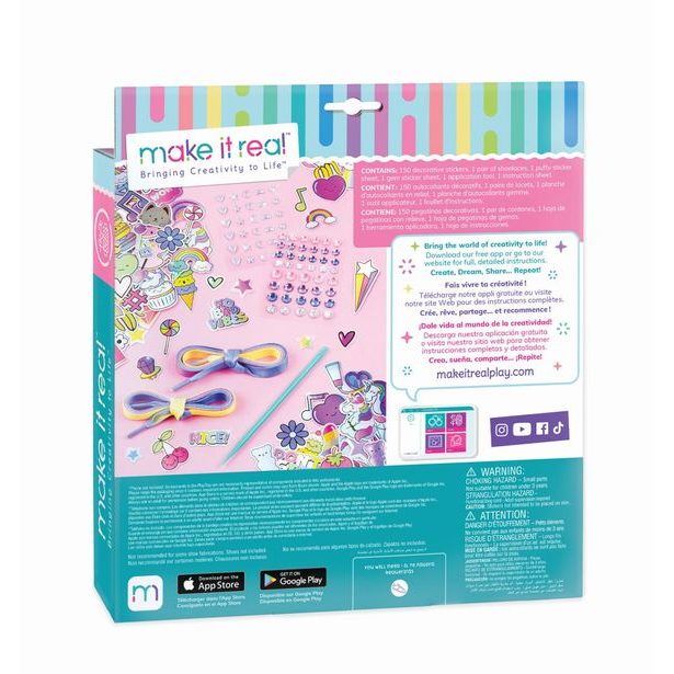 Dekorativní samolepky na boty Rainbow Chic