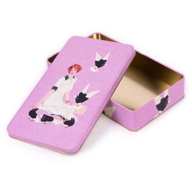 Plechová dóza Holoubci - Kateřina Winterová collection Baagl