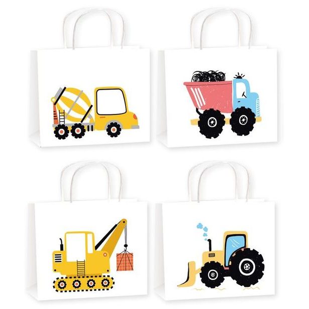 taška dárk. L, DĚTSKÉ, 4 motivy, papír