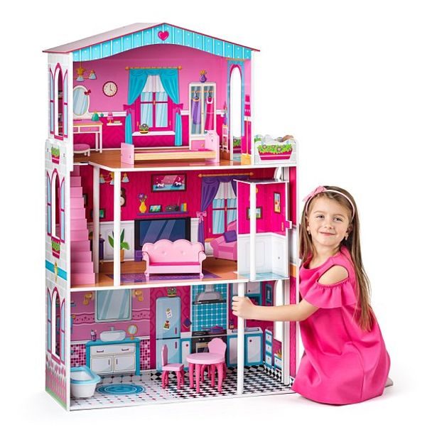 Barevný domeček "Mirabella" s výtahem