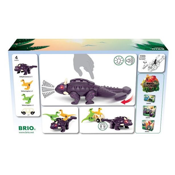 BRIO Vlaková sada dinosauří útok