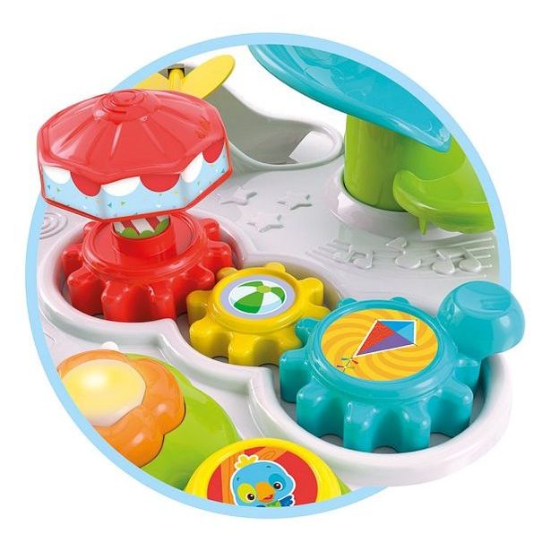 Clemmy baby - Veselý hrací stolek s kostkami a zvířátky