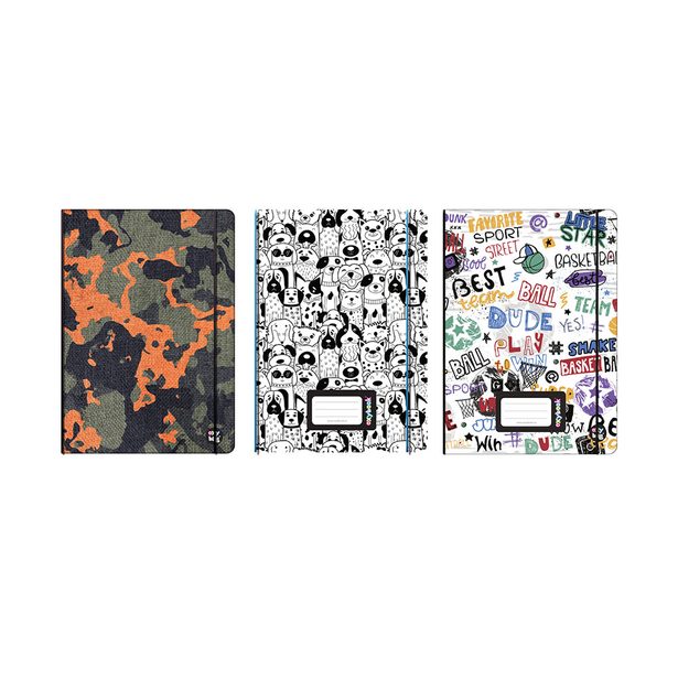 Sešit PP Oxybook A4 40 listů assort motivů