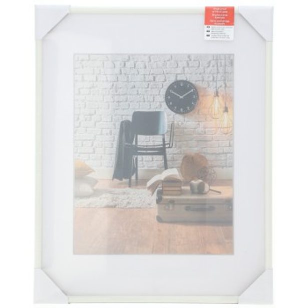 Hama rámeček plastový SEVILLA, bílá, 40x50 cm, plastové sklo