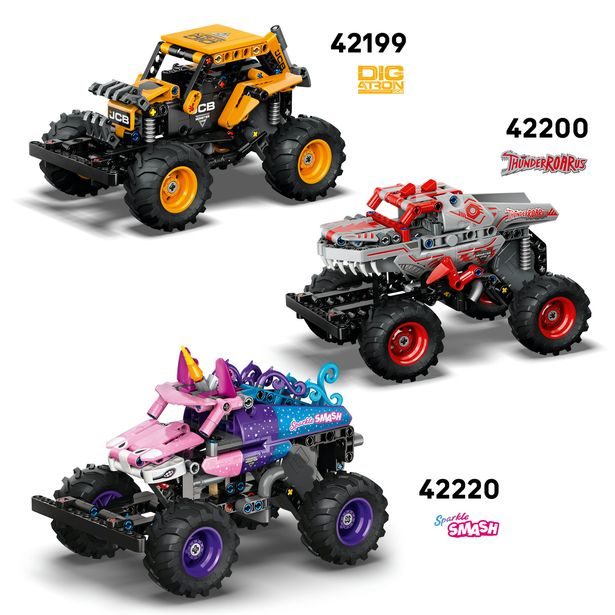 Monster Jam™ Grave Digger™ Oheň a led