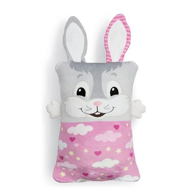 NICI NICI Cosidoos plyš Zajíček oboustranný motiv 30x20cm