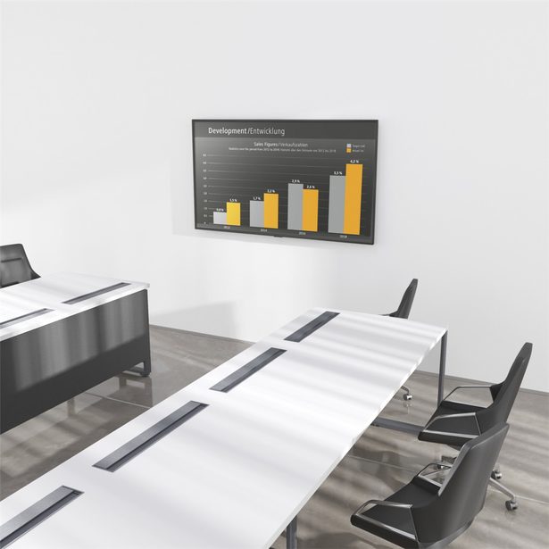 Hama nástěnný držák TV, rotace/pivot, 600x400