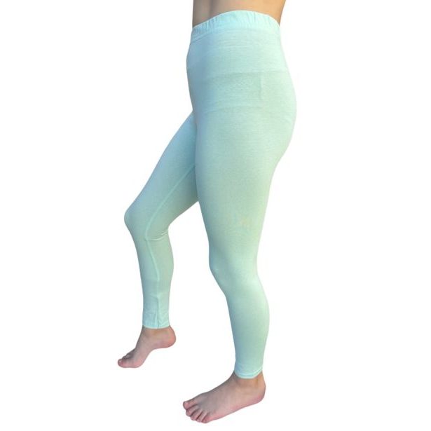 Legíny Lily Grey jednobarevné - mint