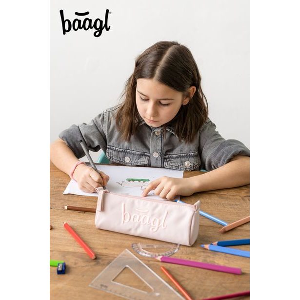 BAAGL Studentské pouzdro Creamy