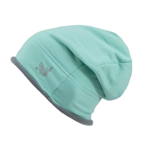 ESITO Zimní čepice spadená Mint - mintová