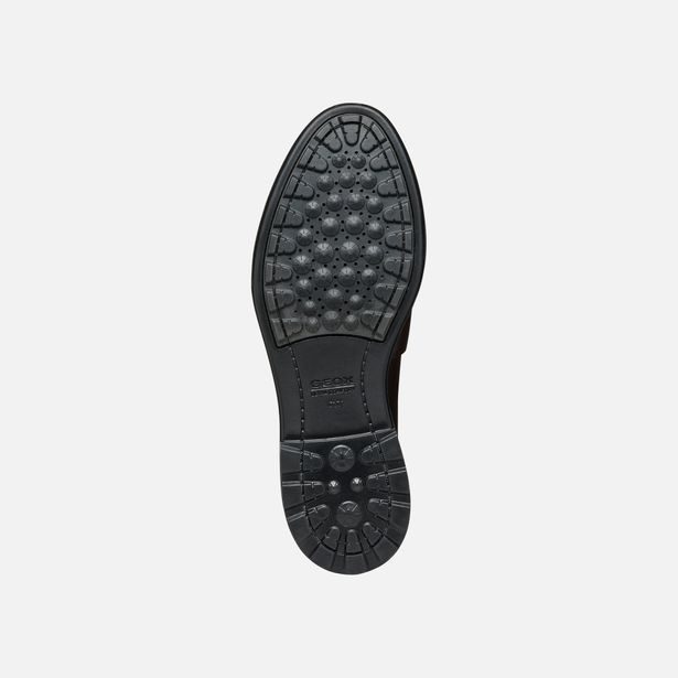 Tmavě hnědé dámské mokasíny Geox Walk Pleasure