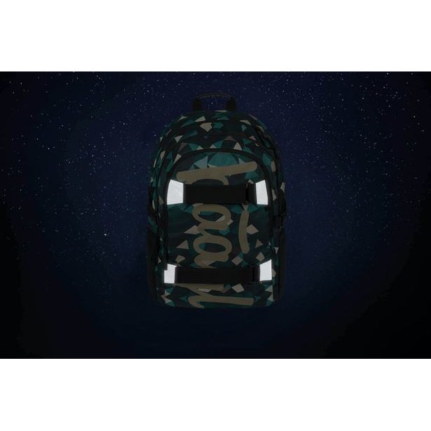 BAAGL SET 3 Skate Polygon: batoh, penál, sáček