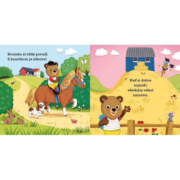 BRUMKO ROZUMKO FARMÁROM – Obrázky s pohyblivými prvkami