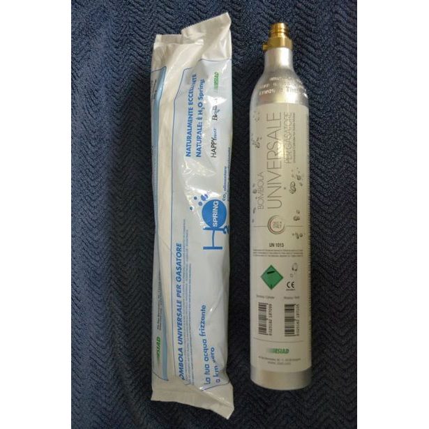 bomb.láhev+CO2 náplň (450g)-pro výrobníky sody