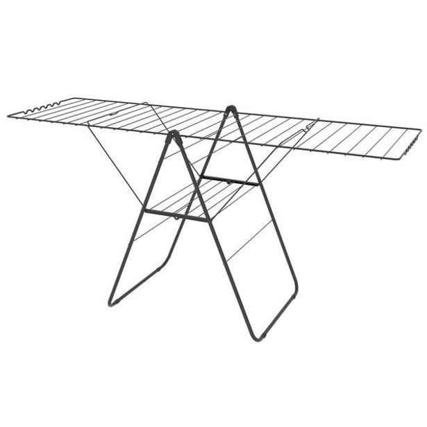 TORO SUŠÁK NA PRÁDLO ROZKLÁDACÍ 25M 177X60X90CM ČERNÝ