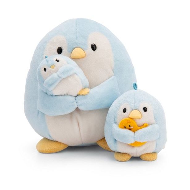 NICI NICI plyš MyMochi Tučňák Waddle 16cm s kačenkou v dárkovém balení, 11x12x6,5cm