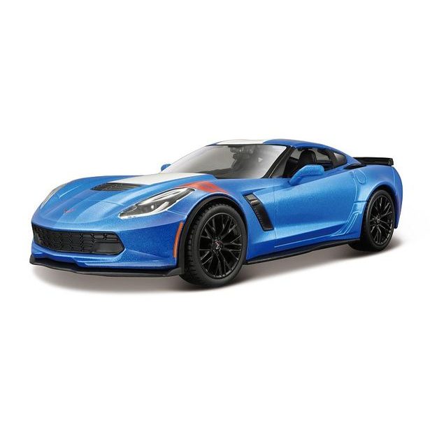 Maisto Maisto - 2017 Corvette Grand Sport, metal modrá, 1:24
