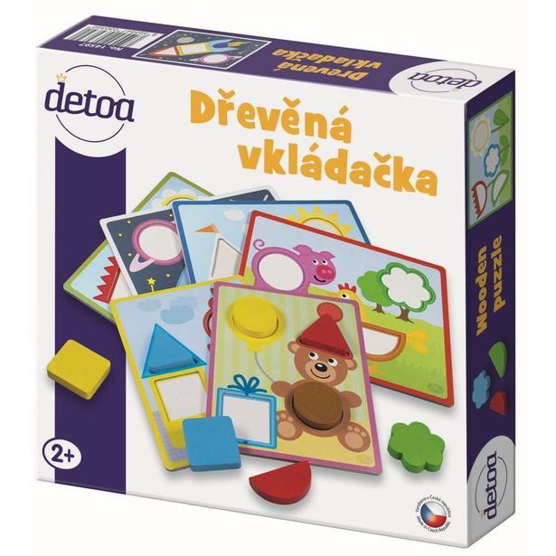 Dřevěná vkládačka