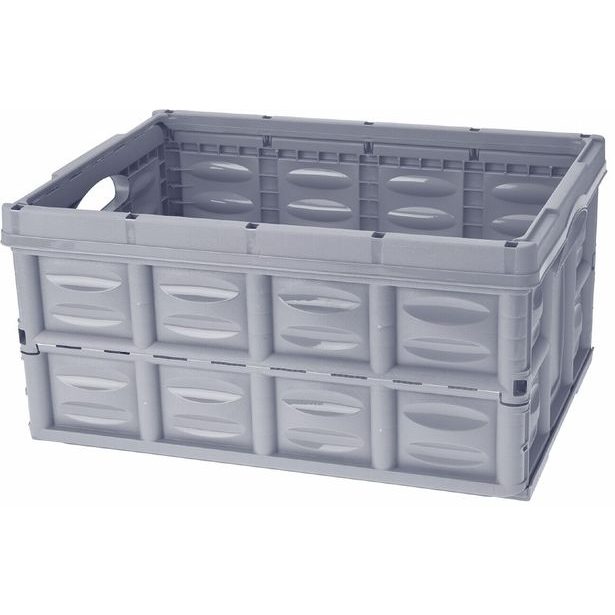 EXCELLENT HOUSEWARE Přepravka plastová skládací 45 l šedá KO-Y54231180seda