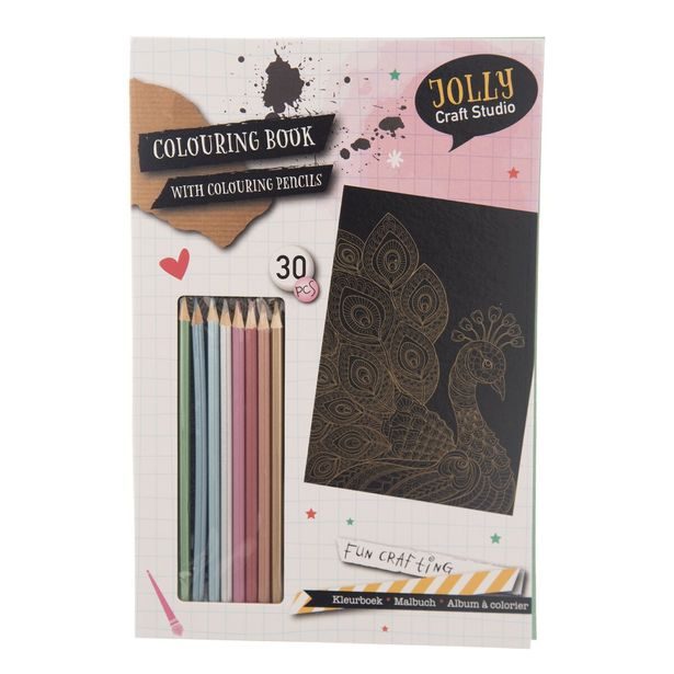 I Obrázek škrabací/pero 30 listů