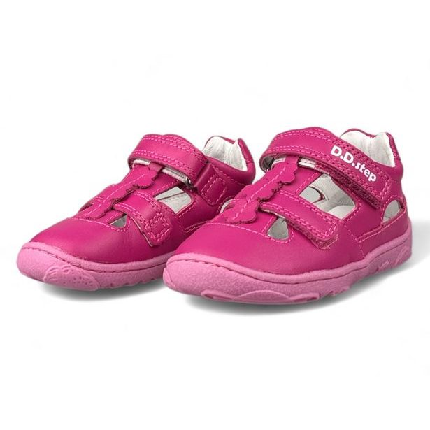 Dívčí BAREFOOT letní obuv DDstep - Růžové