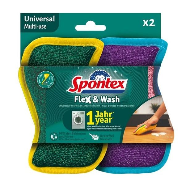 houba 2ks Flex&Wasch, tvar., kuch., SPONTEX