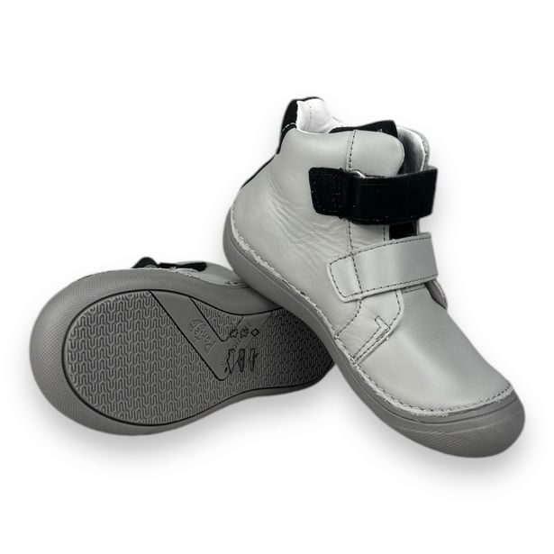 Dětské kožené boty, Ponte20 - Šedé