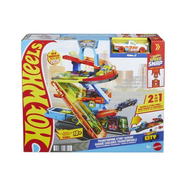 Hot Wheels CITY GARÁŽ STUNT GARAGE