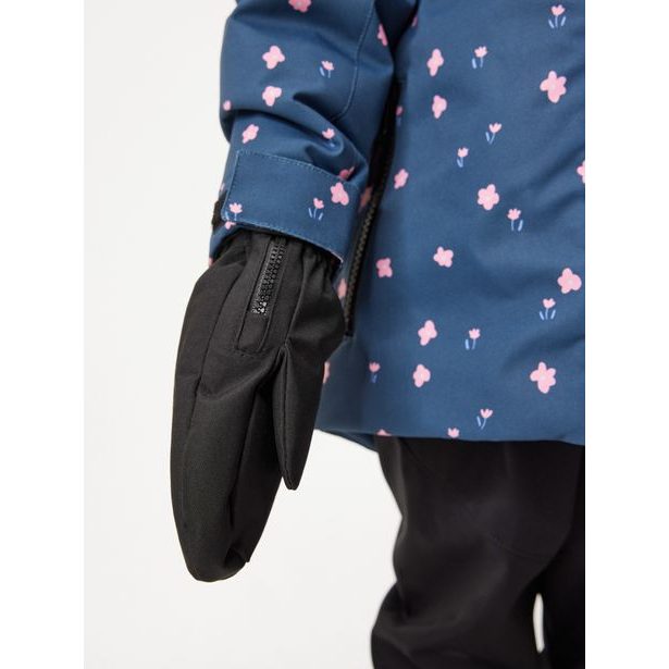 Unuo Dětské zimní rukavice Polar, Černá