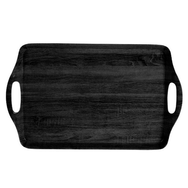 EXCELLENT HOUSEWARE Servírovací podnos melaminový 45 x 30 cm černá KO-170459110cern