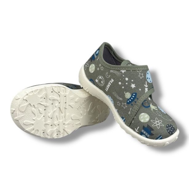 Domácí obuv Superfit Spotty 1-009246-7540 - Vesmír