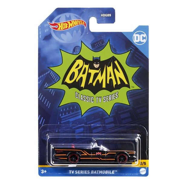 HW TEMATICKÉ AUTO - BATMAN ASST