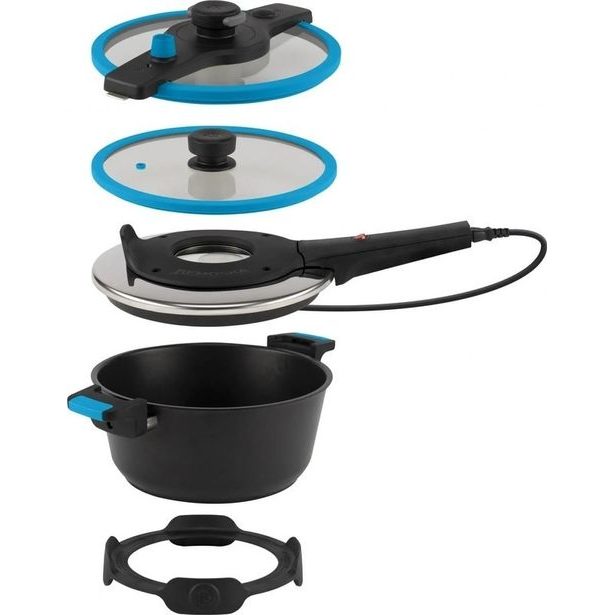 remoska TRIA d28x13cm, 4,5l, modrá, indukce