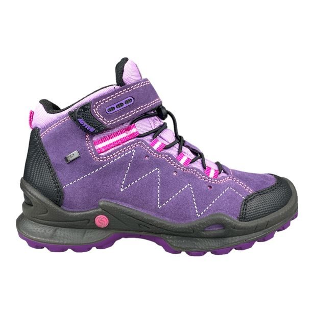 Dívčí sportovní kotníkové boty s fleecem IMAC - Purple/Lilac