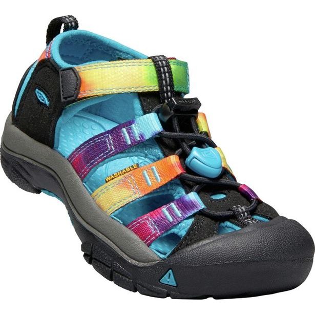 KEEN NEWPORT H2 KIDS, rainbow tie dye