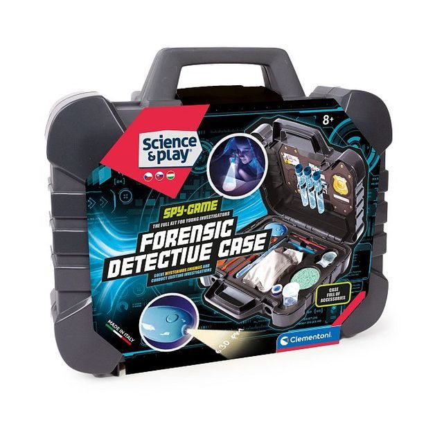CLEMENTONI Science and Play - Kufřík pro detektivy