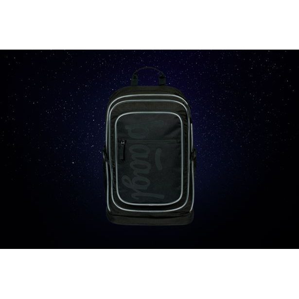 BAAGL Školní batoh Cubic Uni Černá