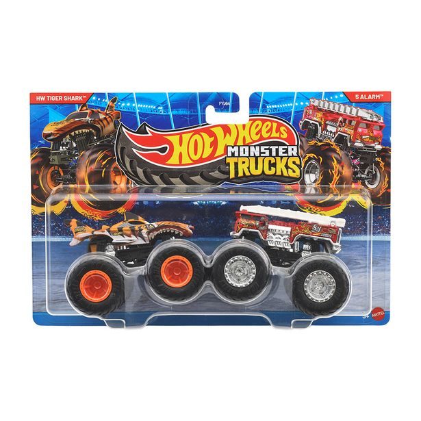 HW MONSTER TRUCKS DEMOLIČNÍ DUO ASST