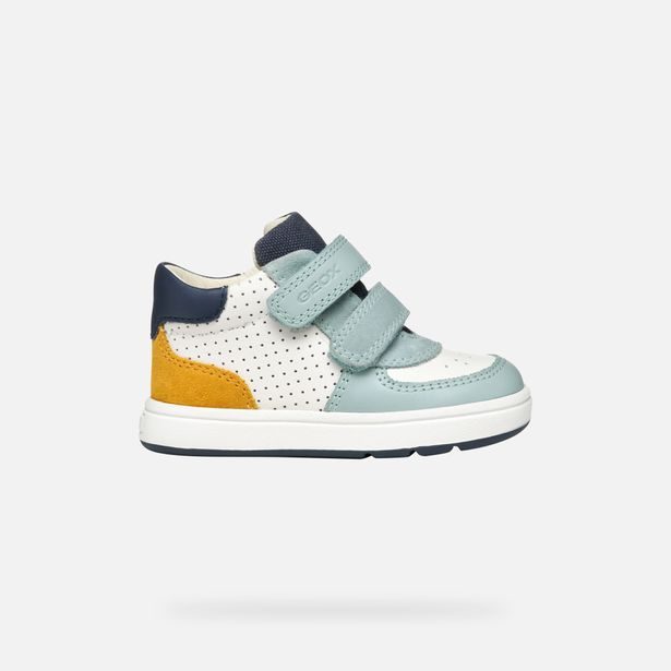 Chlapci první kroky Geox Biglia Bílá