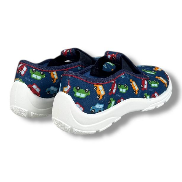 Dětská domácí obuv Befado 975X194N - auta
