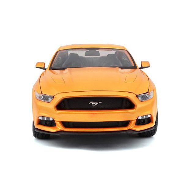 Maisto Maisto - 2015 Ford Mustang GT, metal oranžová, 1:18