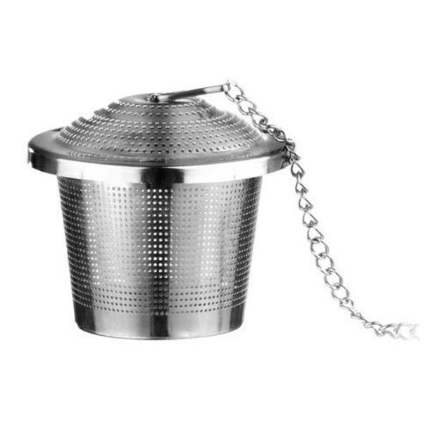 čajítko d 4,5cm, kónický děr. plech, závěs, NR