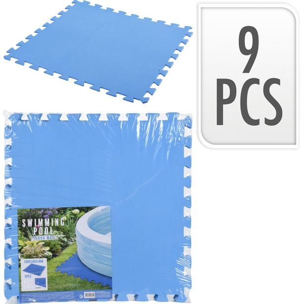 PROGARDEN Podložka pod bazén sada 9 ks KO-491501900